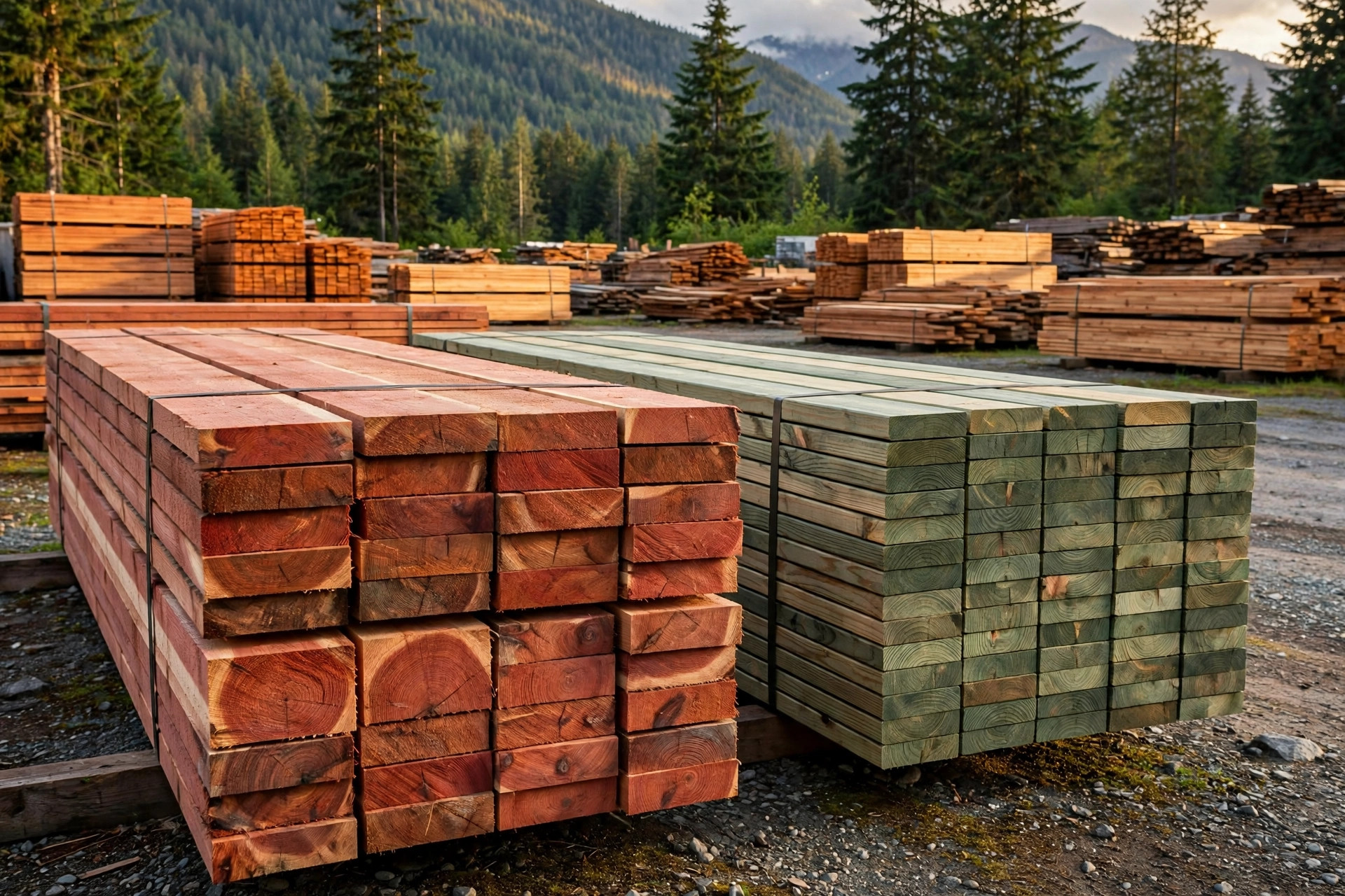 Cedar vs Pressure Treated